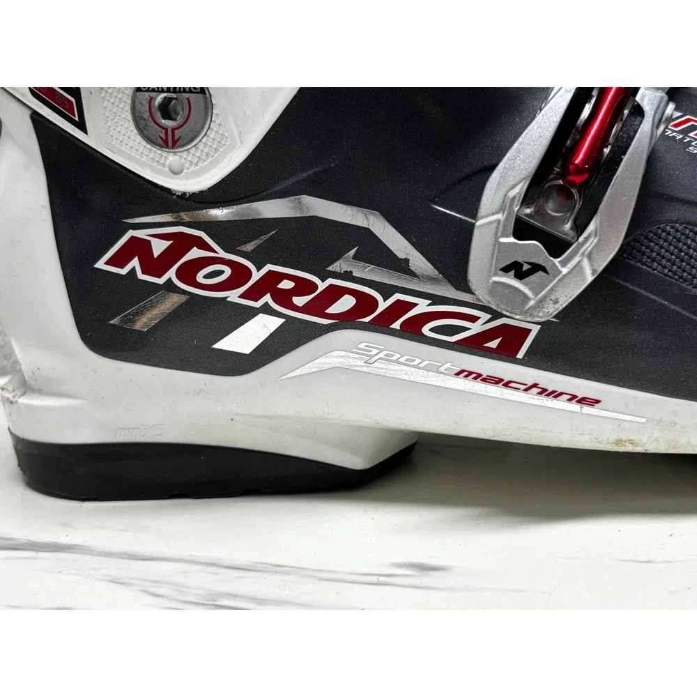 Nordica Sportmachine 10 Ski Boots NFS Mens 27.0-27.5 Downhill Flex 75-65